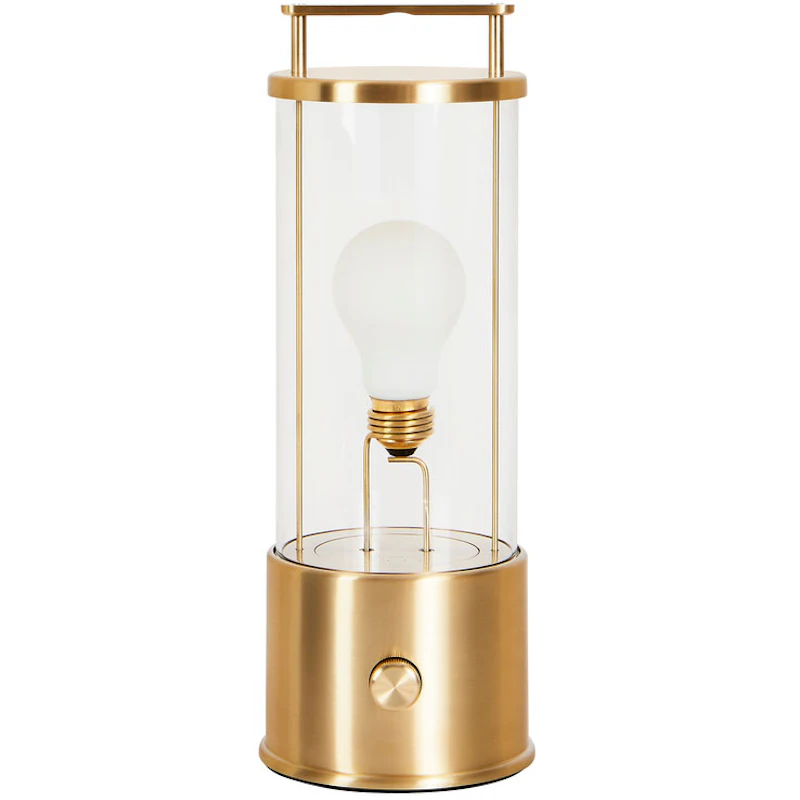 The Muse Portable Lamp, Brass