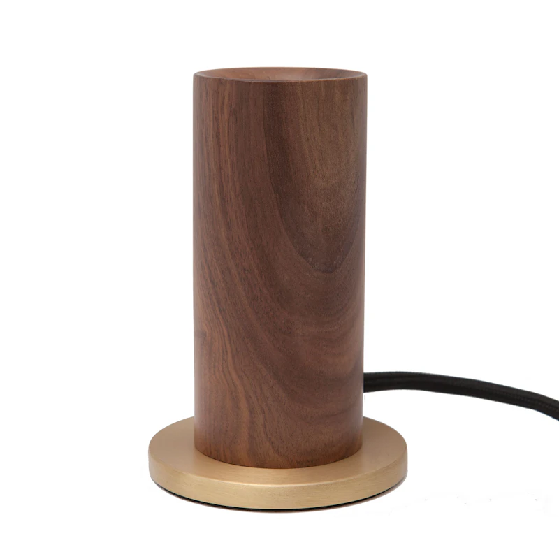 Tala Touch Bordlampe, Valnøtt