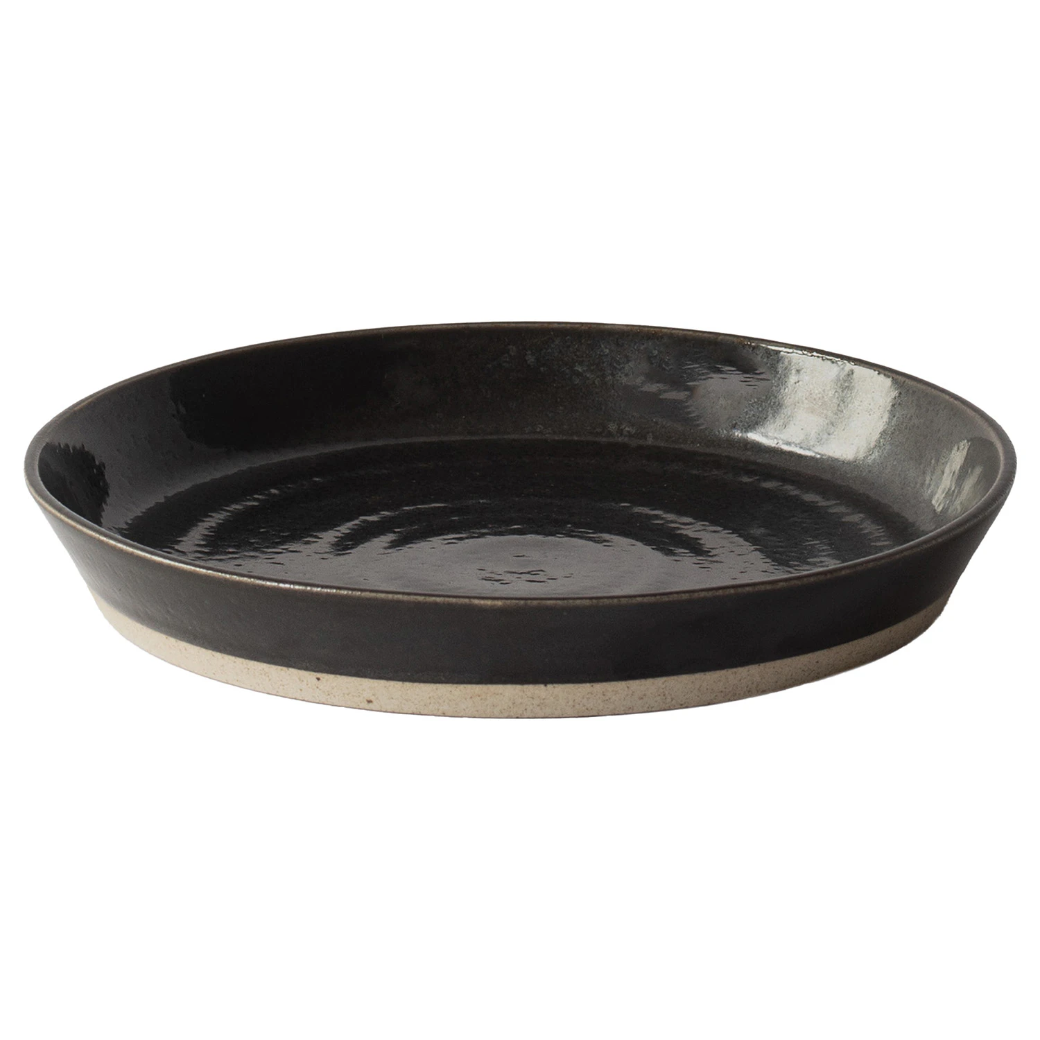 Tell Me More Fenix Dyp Tallerken 24 Cm -  Dype tallerkener Porselen Sort - 5256