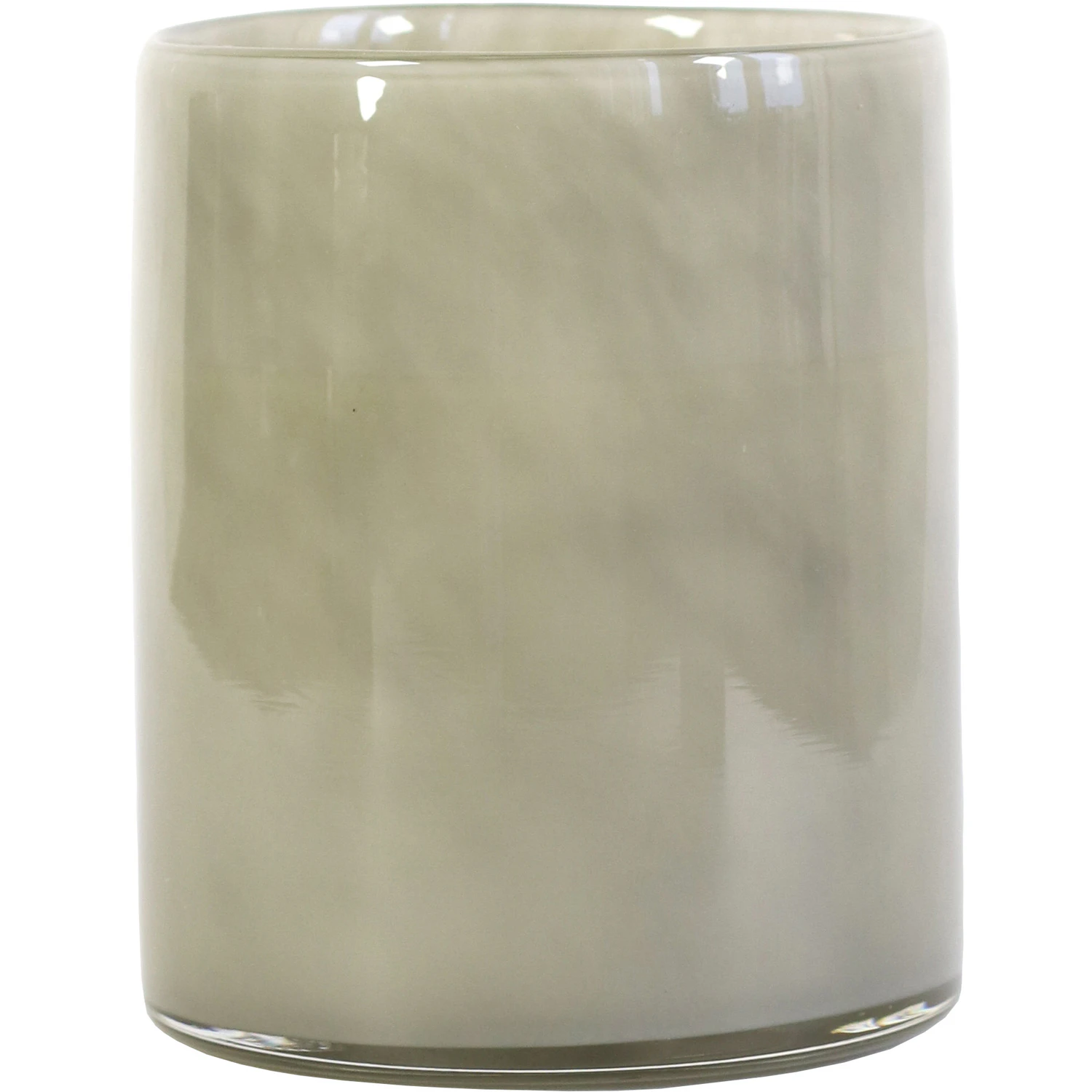 Tell Me More Lyric Lyslykte L Varm -  Lyslykter Glass Gr&aring; - 351479