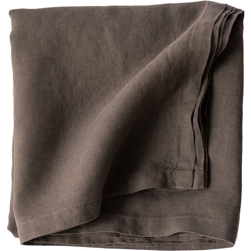 Linen Duk 145x145 cm, Taupe