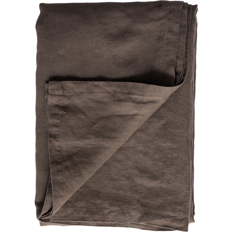 Linen Duk 145x330 cm, Taupe