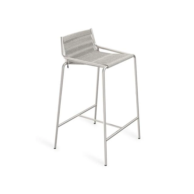 Noel Barkrakk Rustfritt stål/Grå ull H67 cm