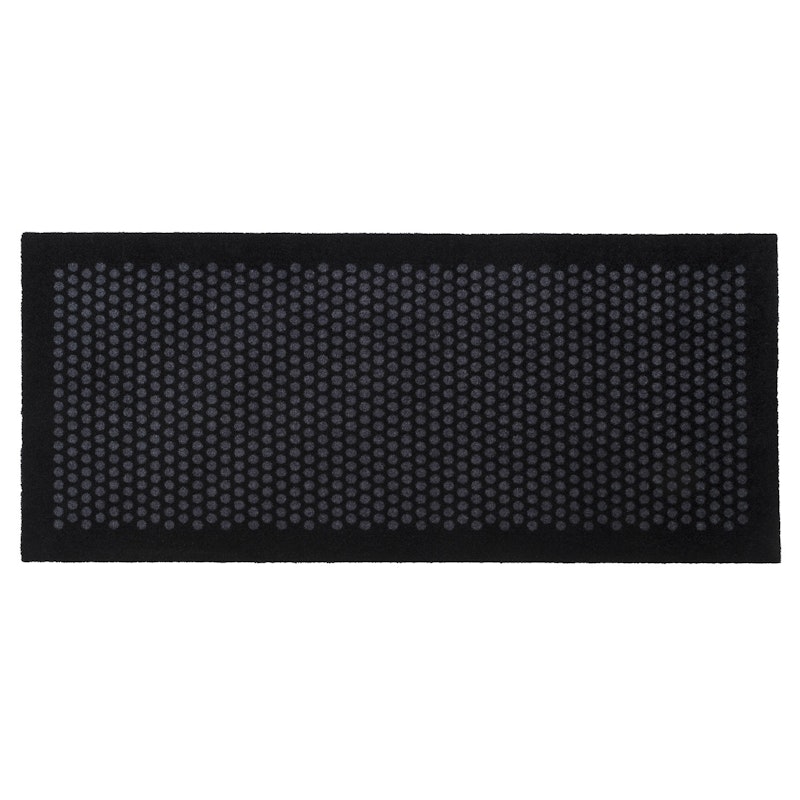 Dot Dørmatte 67x150cm, Sort/Grå