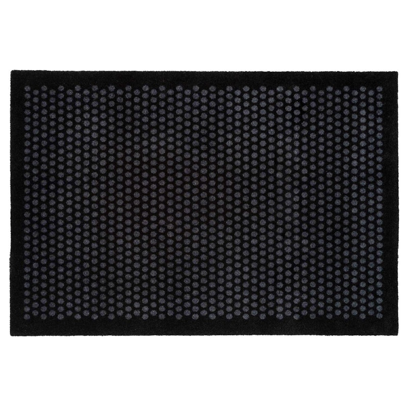 Dot Dørmatte 130x90 cm, Sort/Grå