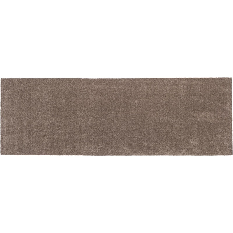 Unicolor Dørmatte Sand / Beige, 90x200 cm