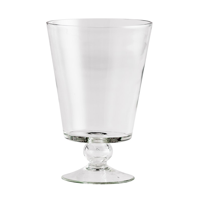 Pokal Vase Klart Glass, 18 cm
