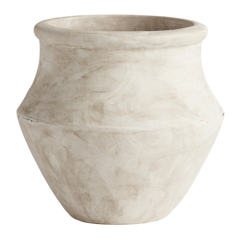 Greek Krukke Hvit, 34 cm