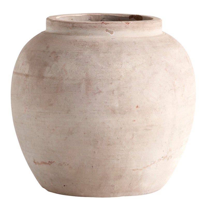 Jar Vase Krukke 24 cm, Sand