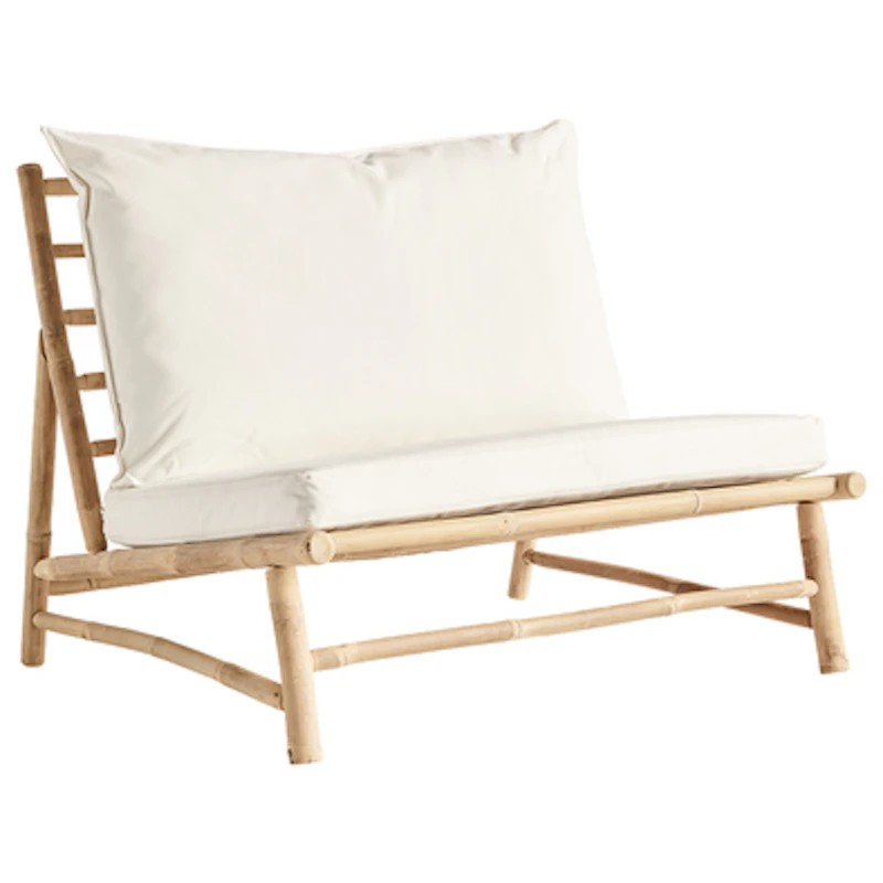 Puter Til Loungestol 100 cm, Hvit
