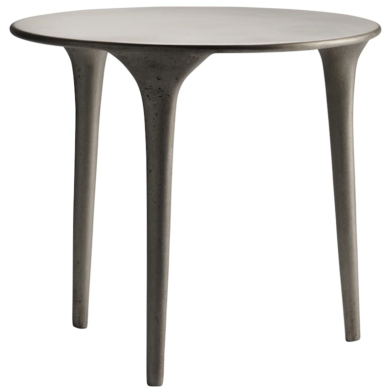 Sidebord Resirkulert Aluminium, Ø45 cm