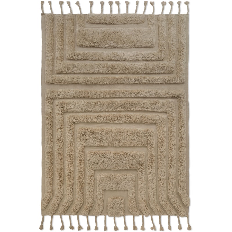 Kask Ullteppe 250x350 cm, Beige