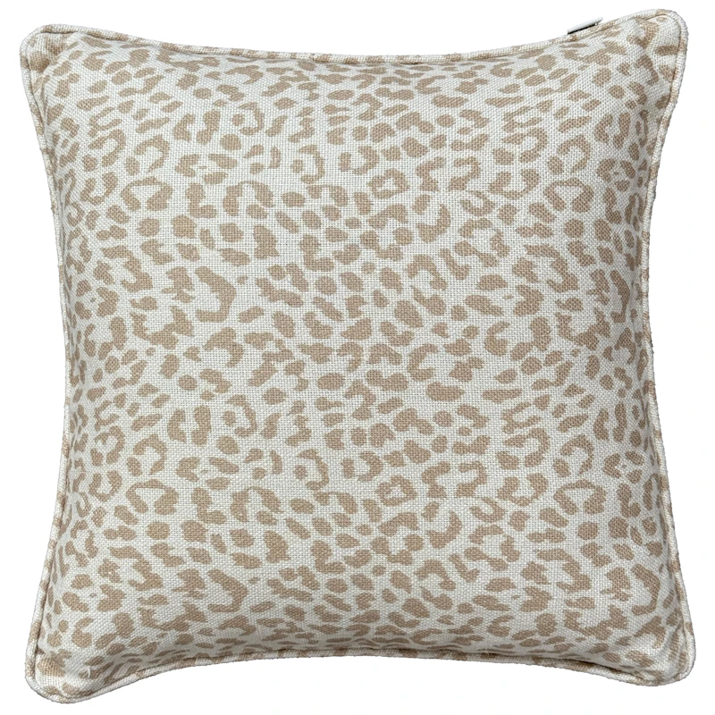 Norell Pute 50x50 cm, Beige / Leopard