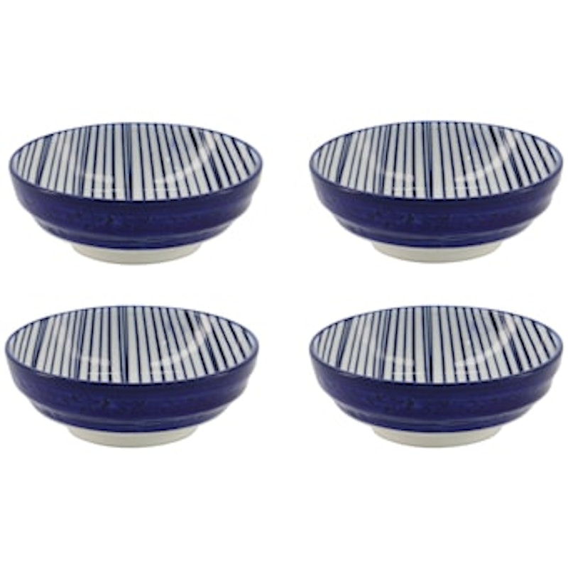 Nippon Blue Sauseskål 4-pk, Lines