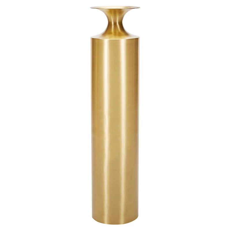 Beat Vase Tall, Messing