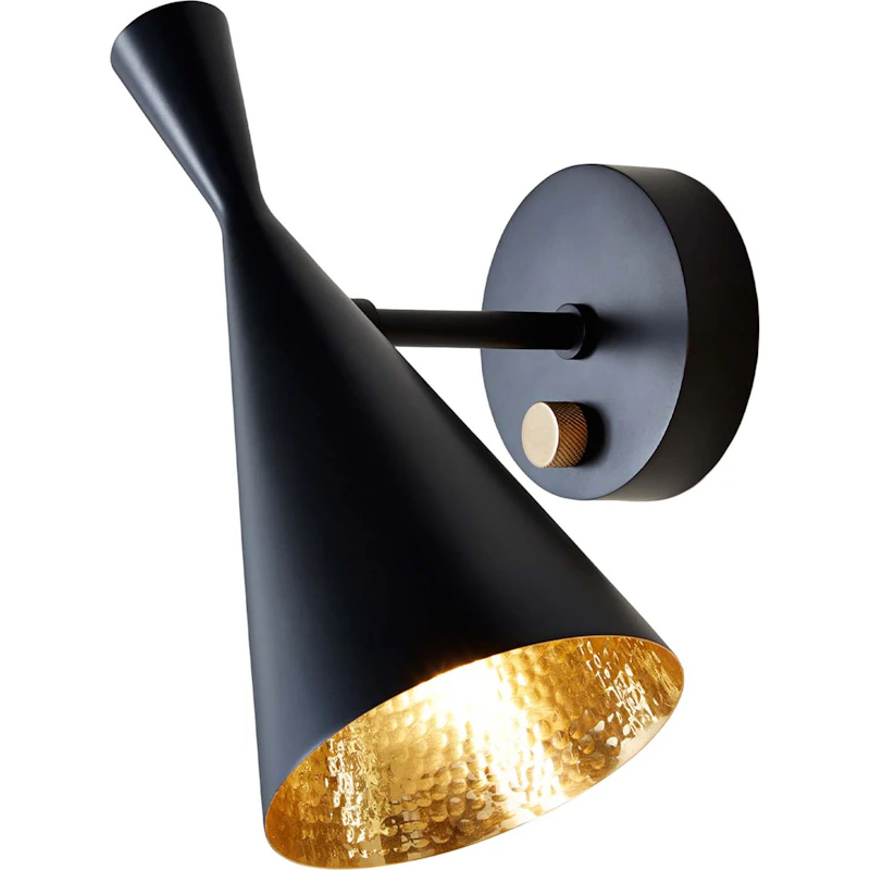 Beat Vegglampe, Sort