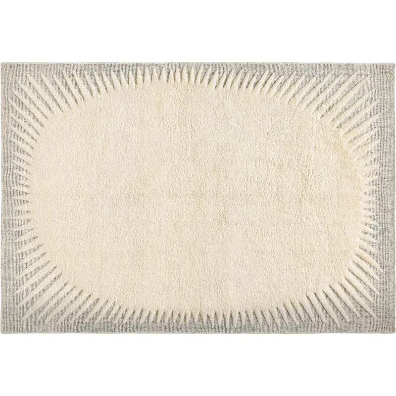 Edgy Teppe 170x240 cm, Hvit