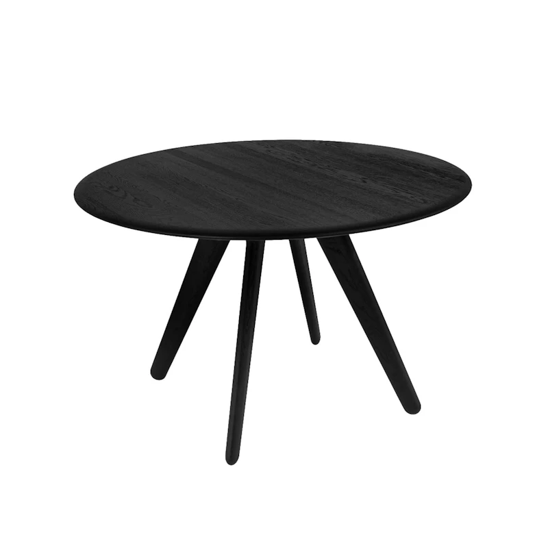 Groove Spisebord Ø120 cm, Sort