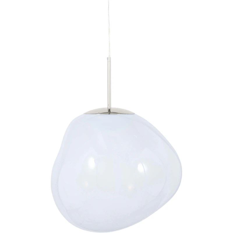 Melt Pendel Stor, Opal / Sølv