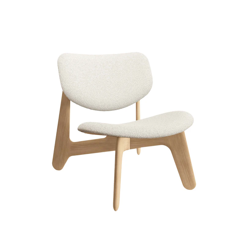 Slab Loungestol, Naturlig / Elle 200
