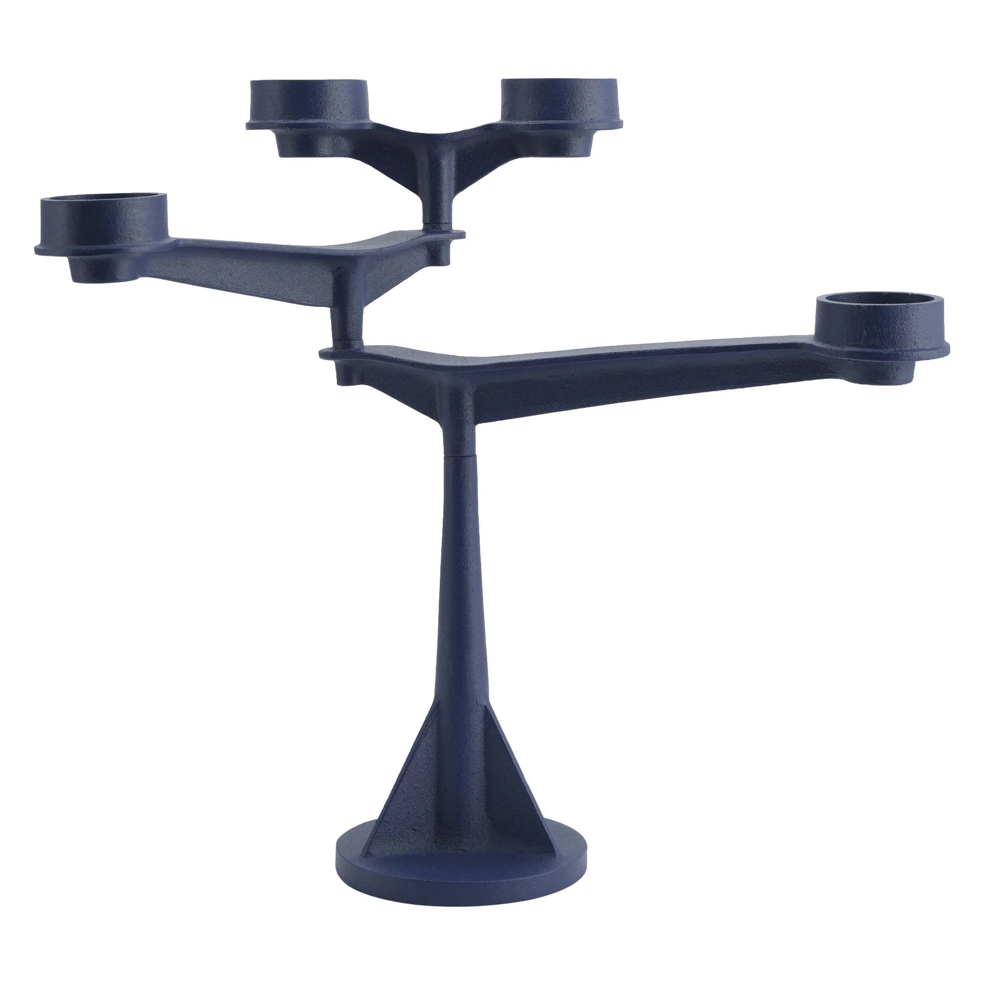 Tom Dixon Spin Mini Lysestake - Lysestaker Jern Bl&aring; - SPC01BLU