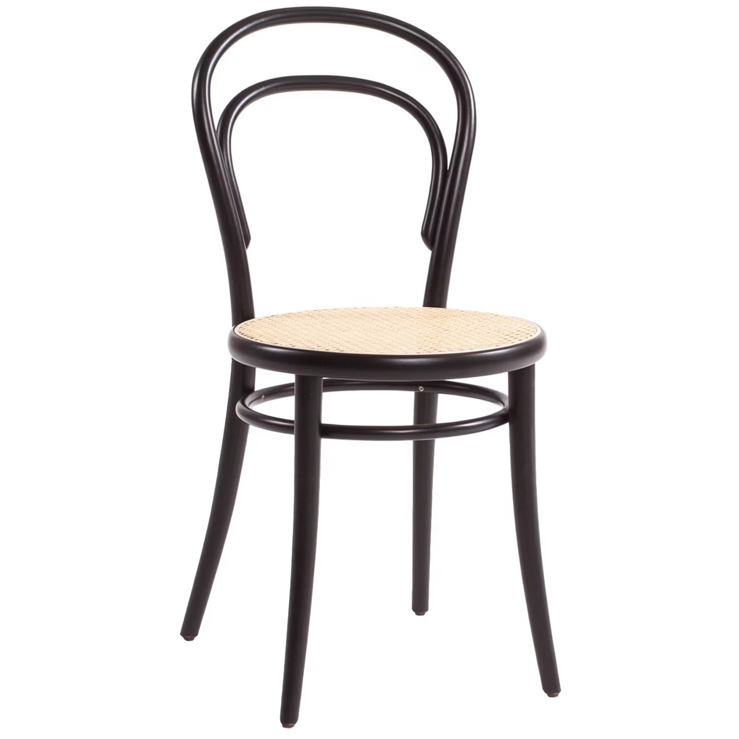 No 14 Spisestol 2-pk, Sort / Rotting fra TON | RoyalDesign.no