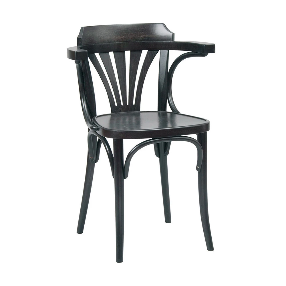 No 24 Stol, Sort fra TON | RoyalDesign.no