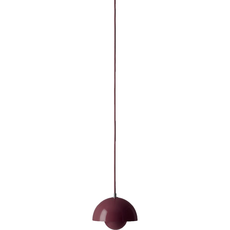 Flowerpot VP10 Pendel, Dark Plum