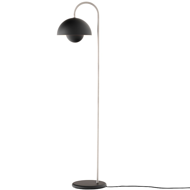 Flowerpot VP12 Gulvlampe, Matt Sort