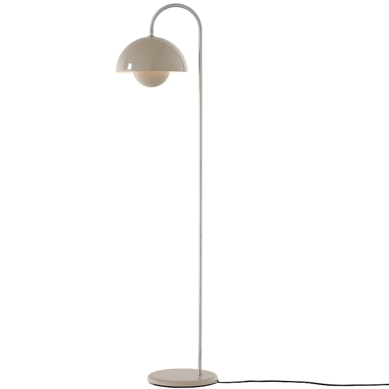 Flowerpot VP12 Gulvlampe, Grey Beige