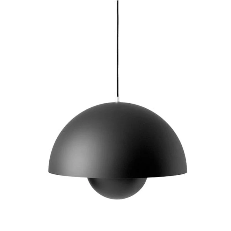 Flowerpot VP2 Pendel, Matt Svart