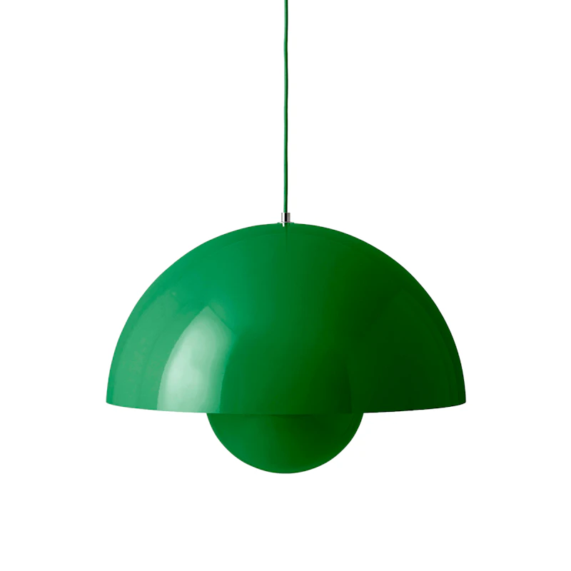Flowerpot VP2 Pendel, Signalgrønn