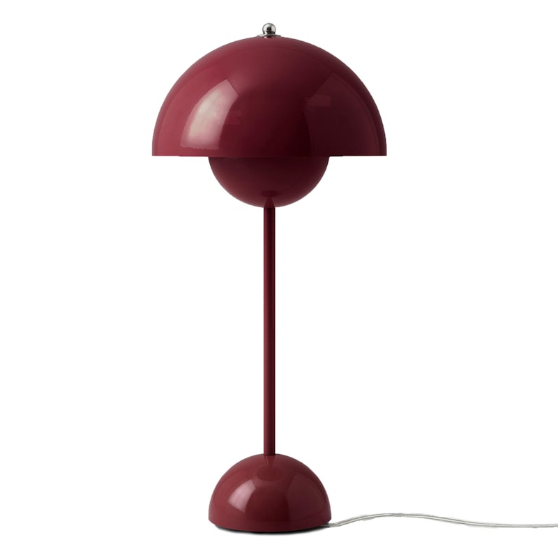 Flowerpot VP3 Bordlampe, Dark Plum