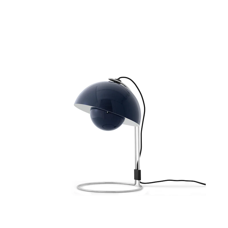 Flowerpot VP4 Bordlampe, Steel Blue