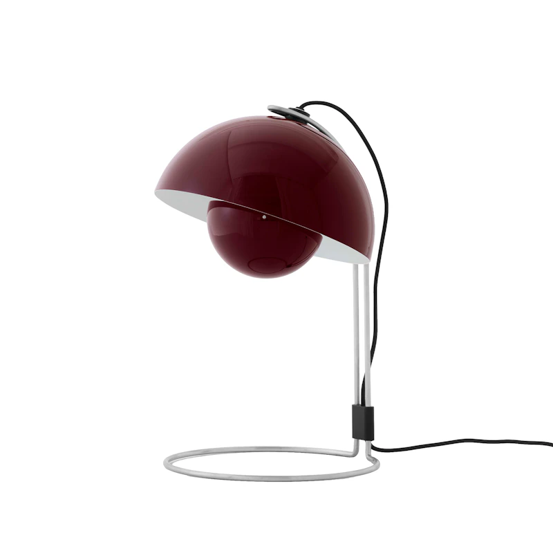Flowerpot VP4 Bordlampe, Dark Plum