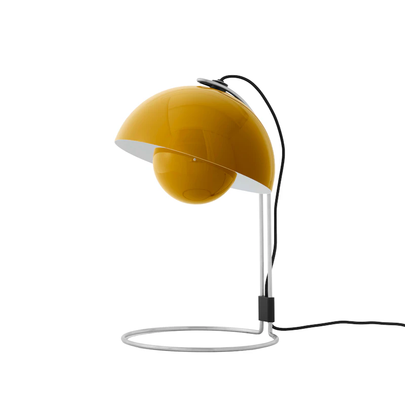 Flowerpot VP4 Bordlampe, Sennepsgul