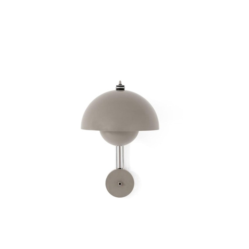 Flowerpot VP8 Vegglampe, Grey Beige
