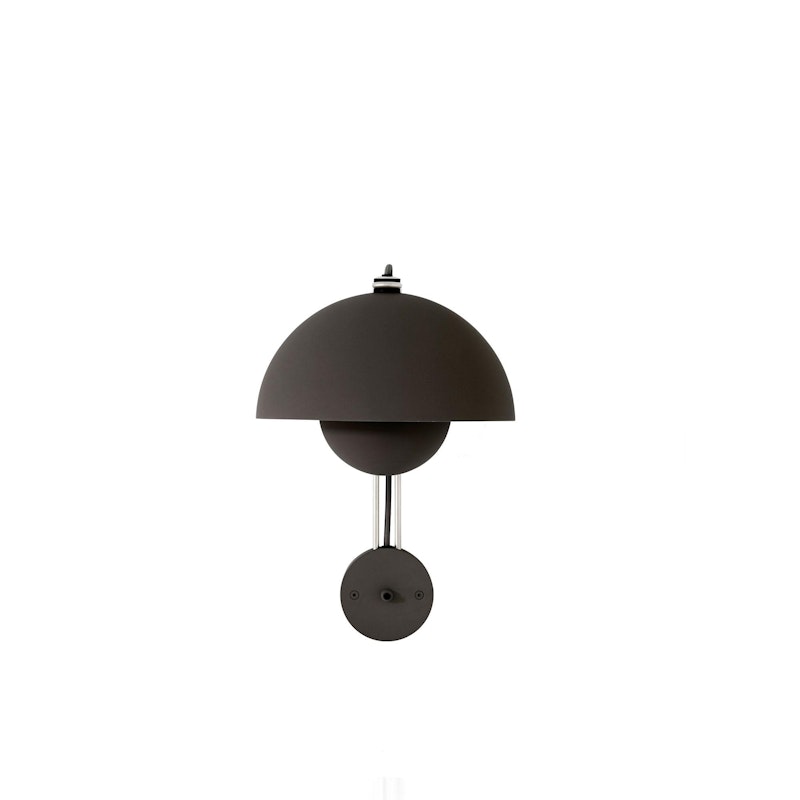 Flowerpot VP8 Vegglampe, Matt Black