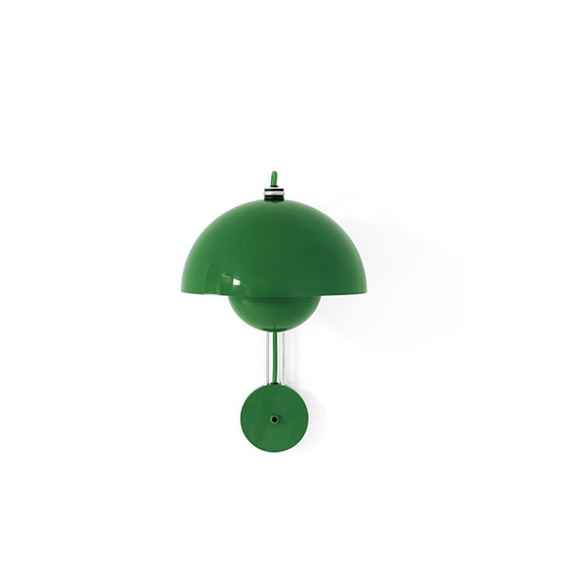 Flowerpot VP8 Vegglampe, Signal Green