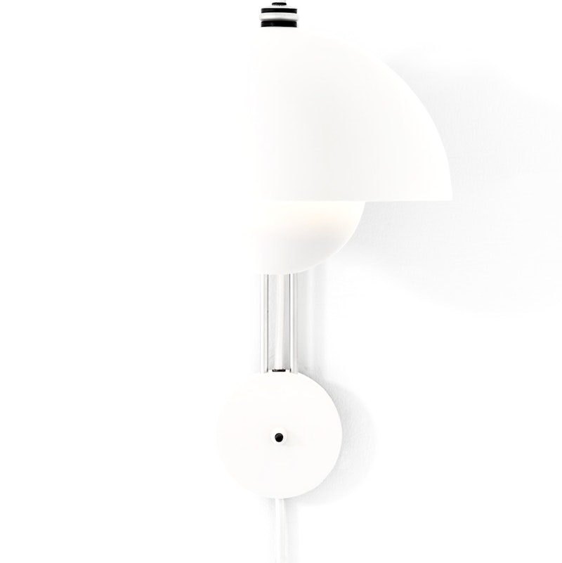 Flowerpot VP8 Vegglampe, Matt White