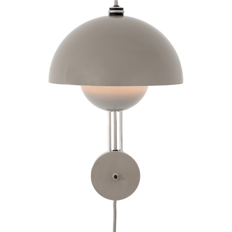 Flowerpot VP8 Vegglampe, Grey Beige