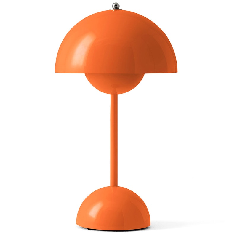 Flowerpot VP9 Bordlampe Bærbar, Zesty Orange