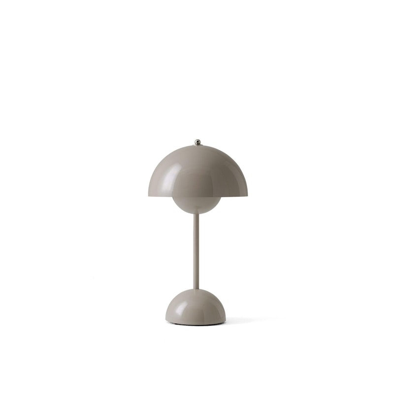 Flowerpot VP9 Bordlampe Bærbar, Grey Beige