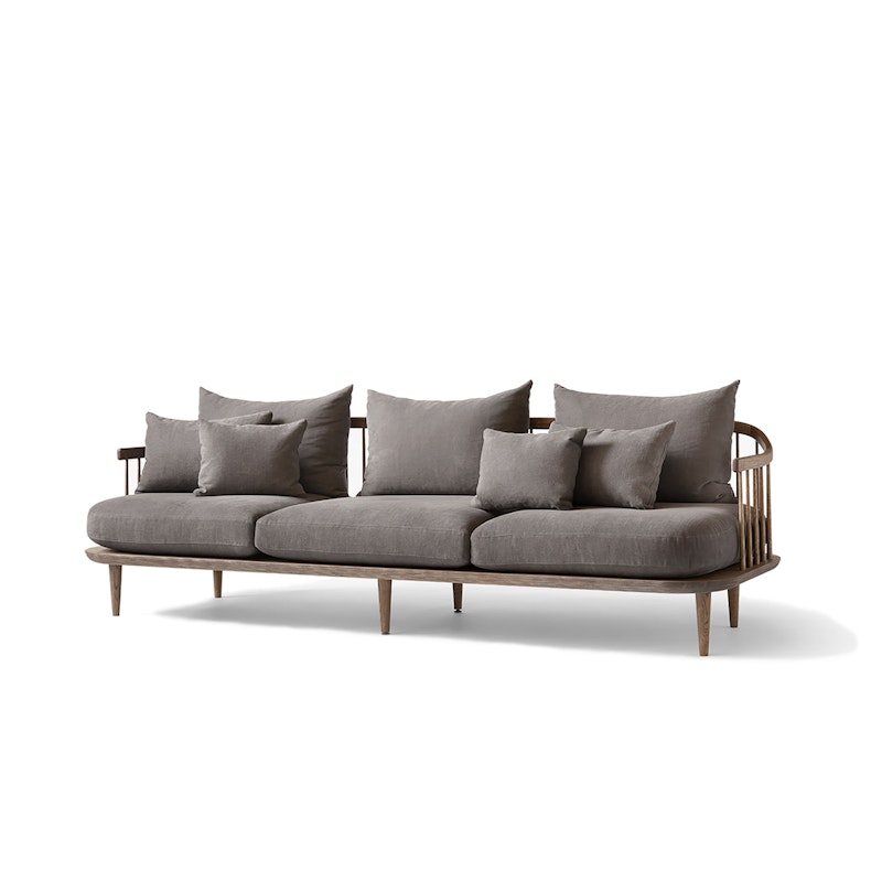 Fly Sc12 Sofa, Røkt Oljet Eik / Hot Madison 093