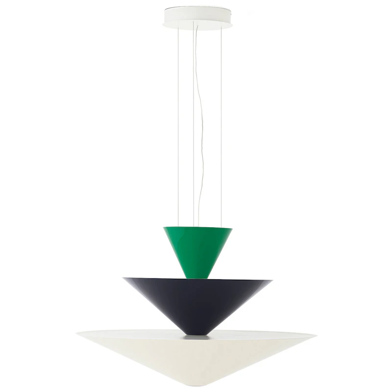 Gio LN15 Pendel Ø92 cm, Blå / Grønn