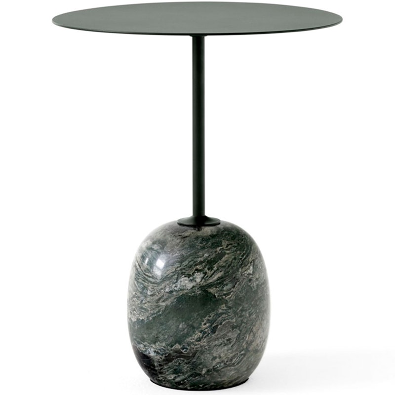 Lato LN8 Bord 40 cm, Dypgrøn / Verde Alpi Marble