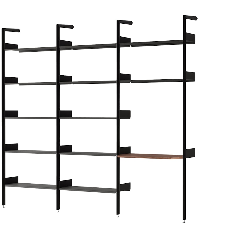 Rombe IF1/IF4/IF5 Hyllesystem Config G, Antrasitt