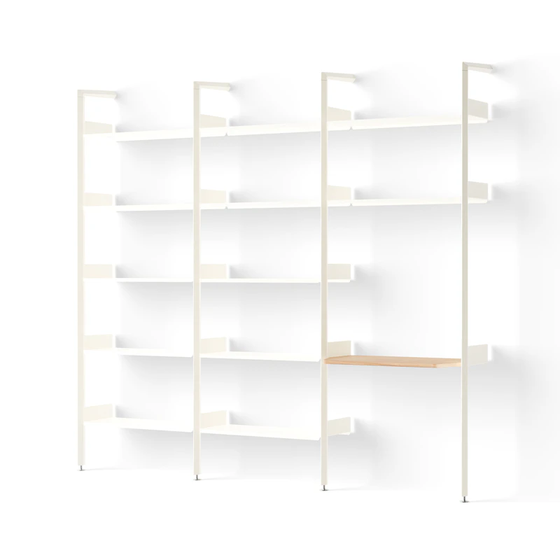 Rombe IF1/IF4/IF5 Hyllesystem Config G, Alabaster