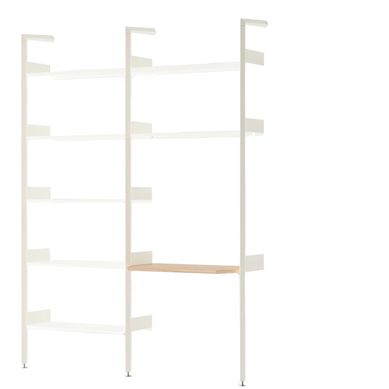 Rombe IF1/IF5 Hyllesystem Config B, Alabaster