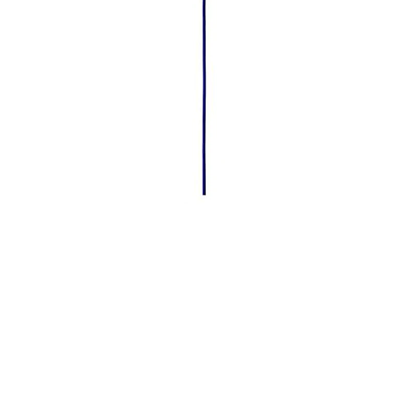 Stoffledning 600 Cm Cobalt Blue
